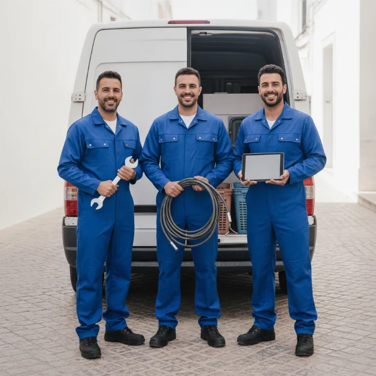 Lavandería Industrial equipo en Fuengirola